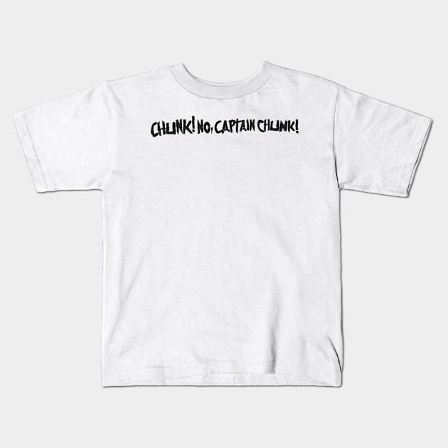 Captain chunk Kids T-Shirt by Kabel